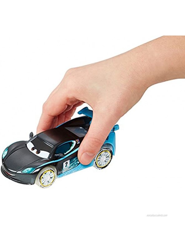 Disney Pixar Cars Ice Racers 1:43 Scale Pullback Drifter Vehicle Lewis Hamilton