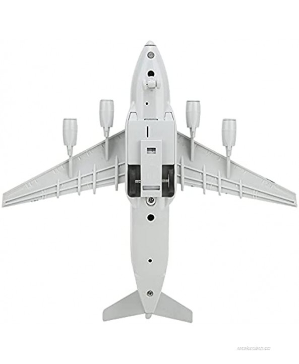 FastUU Pull-Back Aircraft Toys Pull Back Design Diecast Model Airplane for Birthday Gift for KidsGrey