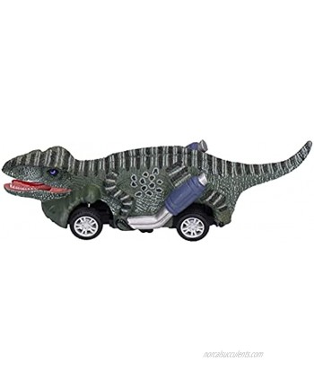 Qinlorgo Dinosaur Car Toys Long Service Life Exquisite Reliability Pull Back Toy Cars Sturdy for Gift for Dinosaur Party Favors Party DecorationRaptor