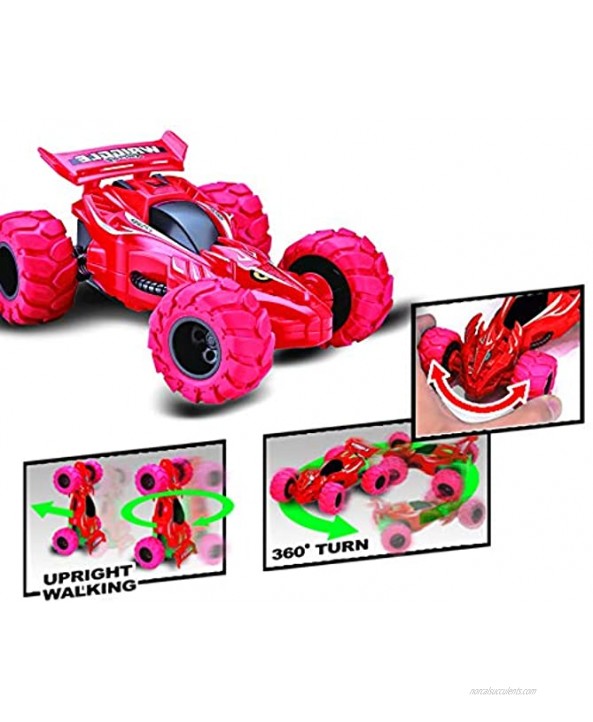 Rotating Stunt Dinosaur Toys for 2-7 Years Old Boys Pull Back Cars Friction Powered Toys for 3 Year Old Boys and Toddlers Kids Gifts Toys for 2 3 4 5 6 7 Year Old Girls Boys
