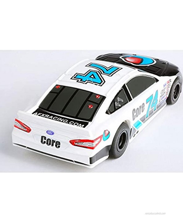 AFX Racemasters Ford Fusion Stocker #74 MG+ Slot Car AFX21024