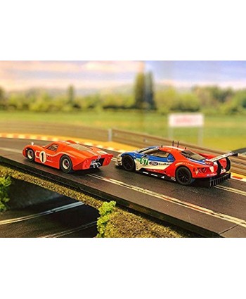 Scalextric C3893A Legends Le Mans 1967 50 Years of Ford Twin Pack Limited Edition