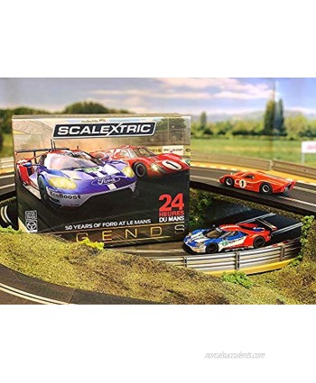 Scalextric C3893A Legends Le Mans 1967 50 Years of Ford Twin Pack Limited Edition