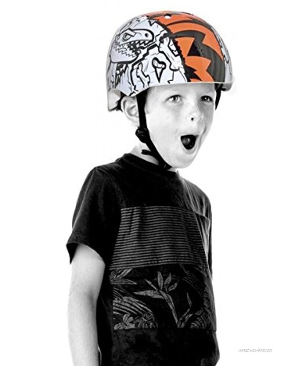 Raskullz Color Me Dino Toddler 3+ Multisport Helmet