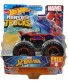 DieCast Hotwheels 2021 Monster Trucks Marvel [Spider-Man] 8 75 with re-Crushable car