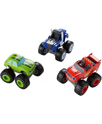 Fisher-Price Nickelodeon Blaze & the Monster Machines Die-cast 3-Pack [ Exclusive]
