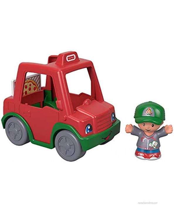 Fisher-Price Toddlers Can Deliver Hot and Delicious Pizzas with This Little People Pizza Delivery Car!