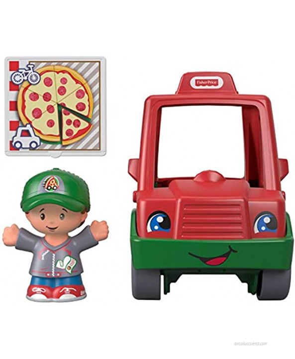 Fisher-Price Toddlers Can Deliver Hot and Delicious Pizzas with This Little People Pizza Delivery Car!