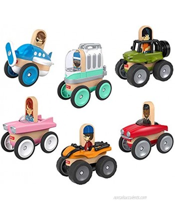 Fisher-Price Wonder Makers Design System Vehicle 6-Pack [ Exclusive]