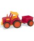Wonder Wheels by Battat – Tractor & Trailer – Toy Tractor & Trailer Combo for Toddlers Age 1 & Up 2 Pc – 100% Recyclable