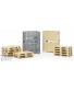 Bruder Logistics Set with Pallets Warehouse and Trailer Bins and Forklift Crates 14 Piece Set