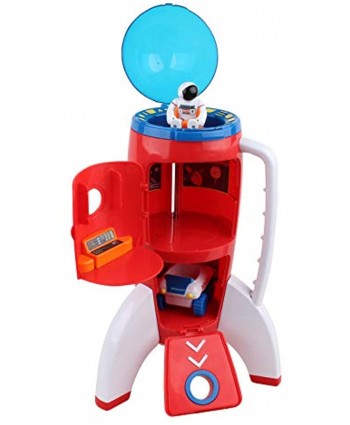 DARON Adventure Series: Space Rocket with Lights Sounds & Figurines NASA
