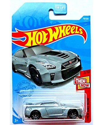 DieCast Hotwheels '17 GT-R R35 Then and Now 2 10 [Gray] 79 250