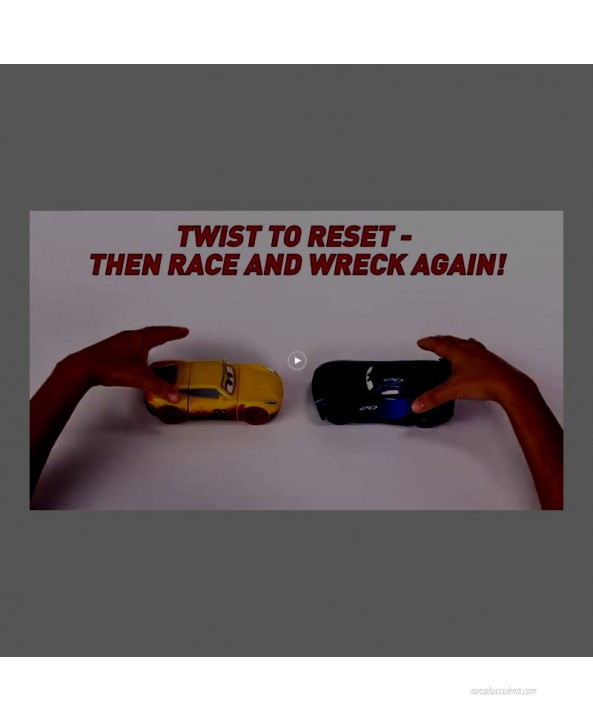 Disney Pixar Cars 3 Race & 'Reck Lightning McQueen Vehicle