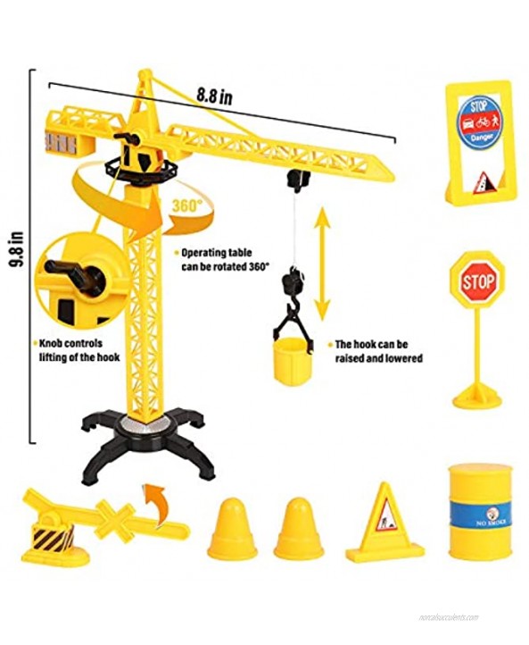 Engineering Construction Vehicles Toy with Play Mat Toy Trucks Playset Dump Truck Excavator Garbage Truck Tanker Fire Engines & Mini Animal Pull Back Cars Toy Gift for Toddlers Kids Boys Girls