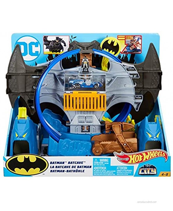 Hot Wheels DC Batman Batcave play set