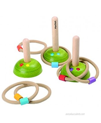 PlanToys Meadow Ring Toss Fun Active Kid's Game for Ages 3+