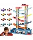 Rexinc Toys for 3 4 5 6 Year Old Boys Toddlers Car Ramp Toys with 8 Cars & Race Tracks Garages and Parking Lots Ramp Racer Toy Gift for Boys Girls Age 36 Months and Up