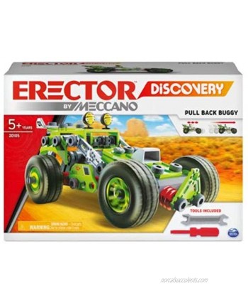 Spin Master Erector by Meccano Pull Back Buggy