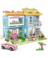Kith Friends House Building Blocks Sets Family Friends House Building Kit with Sports Car Creative Roleplay Toy Christmas Birthday Gift for Kids Boys Girls Age 6-12 Years Old 1009 Pieces