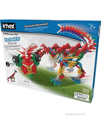K’NEX Beasts Alive – K'NEXosaurus Rex Building Set – 255 Pieces – Ages 7+ Engineering Educational Toy