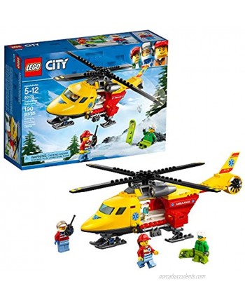 LEGO City Ambulance Helicopter 60179 Building Kit New 2019 190 Pieces