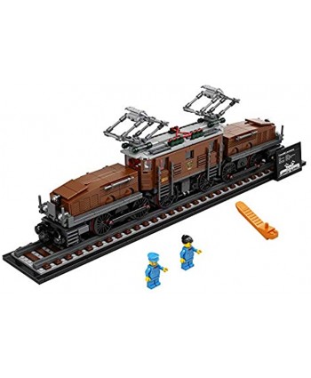 LEGO Crocodile Locomotive 10277 Building Kit; Recreate The Iconic Crocodile Locomotive with This Train Model; Makes a Great Gift Idea for Train Enthusiasts Lovers 1,271 Pieces