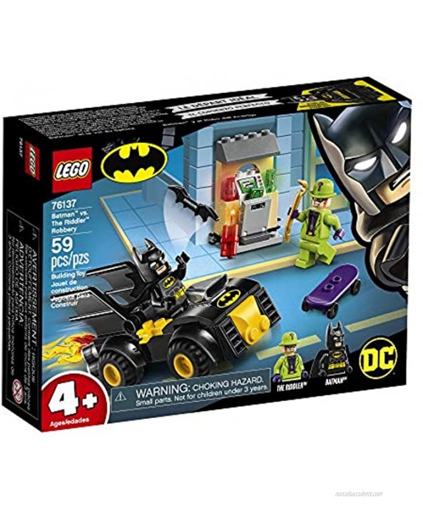 LEGO DC Batman: Batman vs The Riddler Robbery 76137 Building Kit 59 Pieces