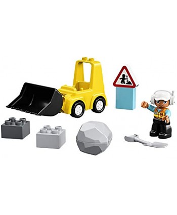 LEGO DUPLO Construction Bulldozer 10930 Mini Bulldozer Truck Set; Construction Toy for Kids Aged 2 and Up; Small Bulldozer Toy and Construction Worker Playset for Toddlers New 2020 10 Pieces