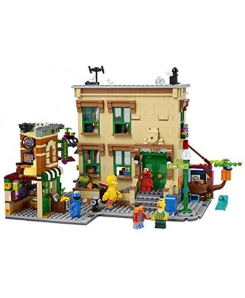 LEGO Ideas 123 Sesame Street 21324 Building Kit; Awesome Build-and-Display Model for Adults Featuring Elmo Cookie Monster Oscar The Grouch Bert Ernie and Big Bird New 2021 1,367 Pieces