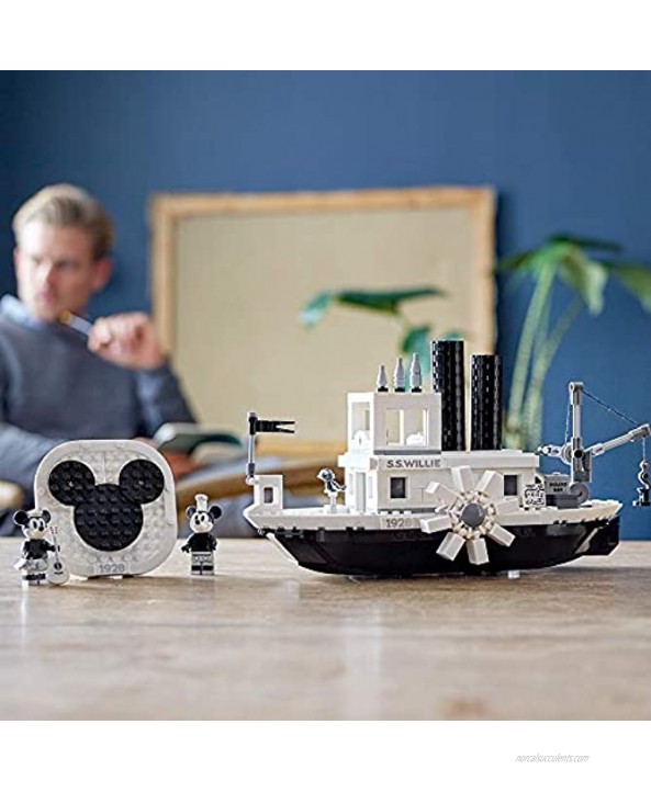 LEGO Ideas 21317 Disney Steamboat Willie Building Kit 751 Pieces