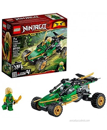 LEGO NINJAGO Legacy Jungle Raider 71700 Toy Buggy Building Kit 127 Pieces