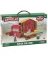 LINCOLN LOGS – Fun On The Farm 102 Parts Real Wood Logs Ages 3+ Best Retro Building Gift Set for Boys Girls – Creative Construction Engineering – Top Blocks Game Kit Preschool Education Toy