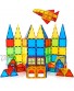 Magnet Toys Kids Magnetic Building Tiles 100 Pcs 3D Magnetic Blocks Preschool Building Sets Educational Toys for Toddlers Boys and Girls.