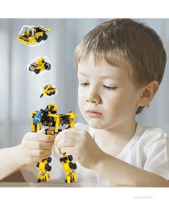 Panlos Robot STEM Toy Engineering Building Blocks Building Bricks Toy kit for Boys 6 Years Old or Older Tight Fit and Compatible with All Major Brands 573 PCS