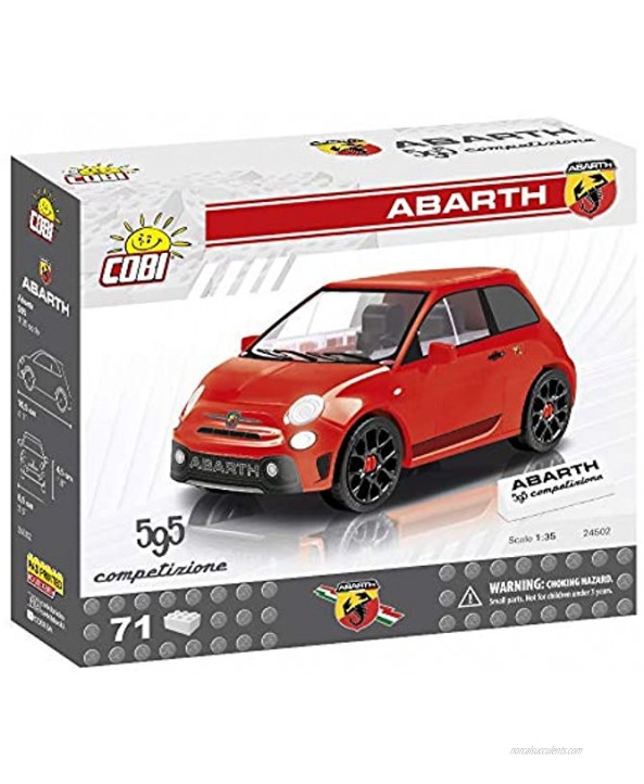 COBI Fiat Abarth 500 2018 Red