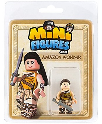 Custom Design Minifigure  Wonder Woman Adult Collectors Edition
