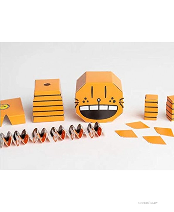 Dog Man | Petey | from Dav Pilkey Creator of Captain Underpants | Cubles Build Your Own 3D Product Figures | A Sturdy No Glue No Scissors Activity | The for Kids!