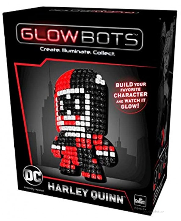 Goliath DC Glowbot Harley Quinn Multi Color