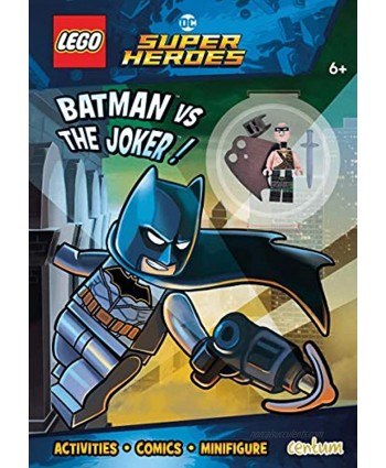 Lego Batman vs the Joker! Activity Book with Free Batman Minifigure
