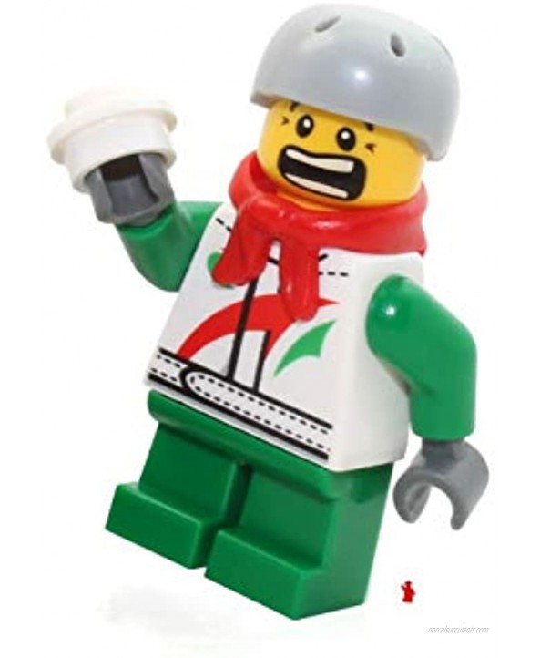 LEGO City MiniFigure Boy with Candy Cane and Hoodie 10235