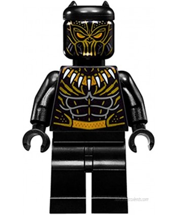 LEGO Marvel Super Heroes Black Panther Minifigure Killmonger Golden Jaguar Suit 76099