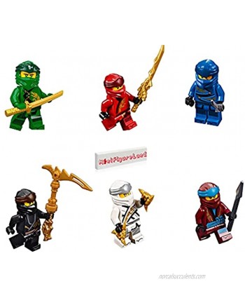 LEGO Ninjago Legacy Minifigure Combo Pack Lloyd Jay Kai Cole Zane NYA with Weapons