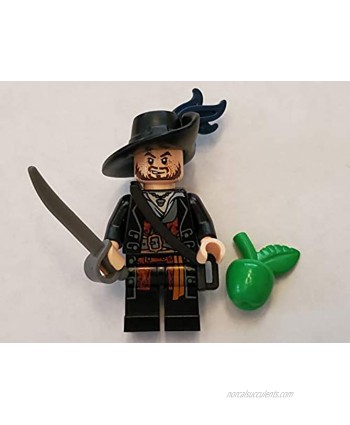 Lego Pirates of the Caribbean Minifigure Hector Barbossa x1 Loose