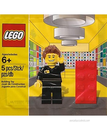Lego Shop Employee MiniFigure Set 5001622