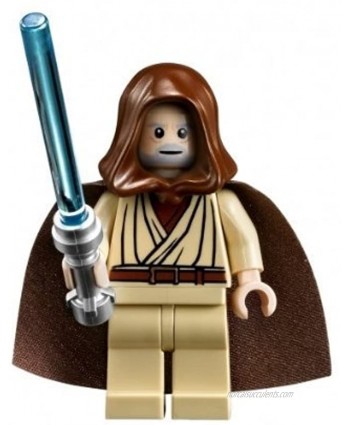 LEGO Star Wars Obi-Wan Kenobi hooded Jedi minifigure Millenium Falcon Death Star version
