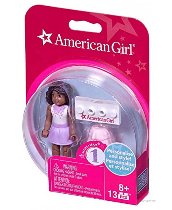 Mega Construx American Girl Series 1 Purple Passion Mini Figure