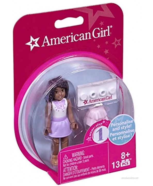 Mega Construx American Girl Series 1 Purple Passion Mini Figure
