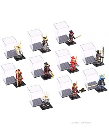Ninja Vs Samurai Series 1 Collectible Minifigure Mystery Pack Daimyo Random Selection of One Figure with Display Case NSA000