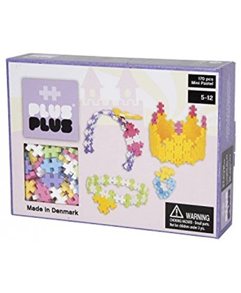 PLUS PLUS Instructed Play Set 170 Piece Jewelry Construction Building Stem Toy Interlocking Mini Puzzle Blocks for Kids
